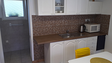 Kuchyňský kout před koupenou